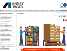 Tablet Screenshot of anest-iwata.fr