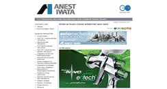 Desktop Screenshot of anest-iwata.pl