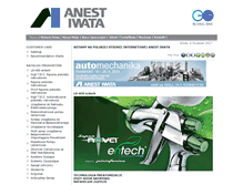 Tablet Screenshot of anest-iwata.pl