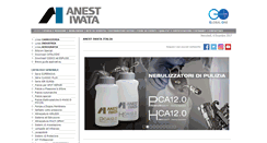 Desktop Screenshot of anest-iwata.it