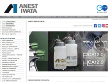 Tablet Screenshot of anest-iwata.it