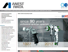 Tablet Screenshot of anest-iwata.de