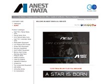 Tablet Screenshot of anest-iwata.co.uk