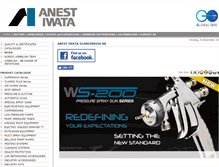 Tablet Screenshot of anest-iwata.se